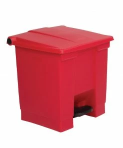Wholesale โจ Rubbermaid Step On Pedal Bin Red 30.5Ltr ๐
