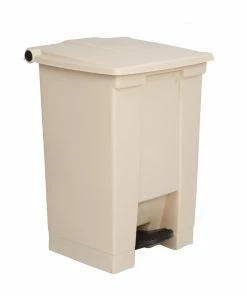 Outlet 💯 Rubbermaid Step On Pedal Bin Beige 45.5Ltr 🧨
