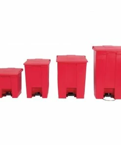Coupon 👏 Rubbermaid Step On Pedal Bin Red 68Ltr 😍 -Cleaning & Janitorial Supplies Shop 126532
