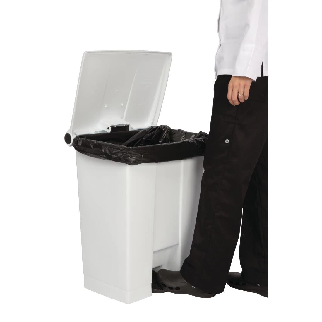 Promo ❤️ Rubbermaid Step On Pedal Bin White 68Ltr 🎉 2 Promo ❤️ Rubbermaid Step On Pedal Bin White 68Ltr 🎉 - Image 2