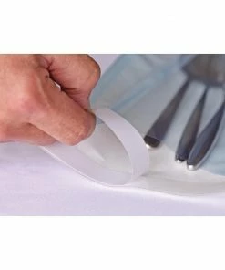 Budget ✔️ EpicureSecure Sealable Thermal Sanitised Cutlery Pouches Large (Pack Of 200) ✨ -Cleaning & Janitorial Supplies Shop 1378591 1