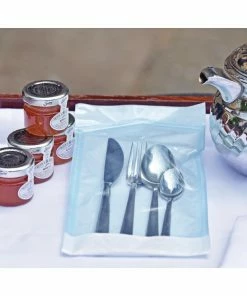 Budget ✔️ EpicureSecure Sealable Thermal Sanitised Cutlery Pouches Large (Pack Of 200) ✨ -Cleaning & Janitorial Supplies Shop 1378593 1