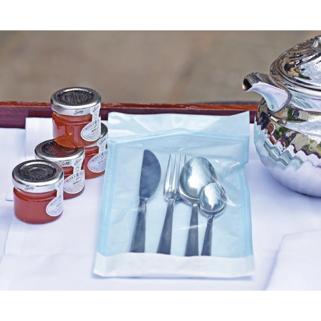 Promo ⌛ EpicureSecure Sealable Thermal Sanitised Cutlery Pouches Medium (Pack Of 200) 🎉 5 Promo ⌛ EpicureSecure Sealable Thermal Sanitised Cutlery Pouches Medium (Pack Of 200) 🎉 - Image 5