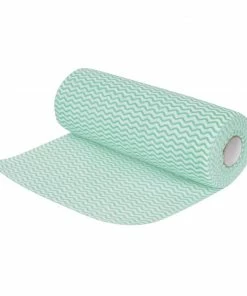 Hot Sale โ๏ธ Jantex Non Woven Cloths Green (Roll Of 100) โ