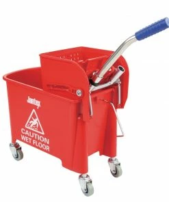 Cheap ✨ Jantex Kentucky Red Mop Bucket And Wringer 20Ltr 🎁