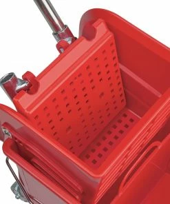Cheap ✨ Jantex Kentucky Red Mop Bucket And Wringer 20Ltr 🎁 -Cleaning & Janitorial Supplies Shop 1380211