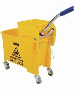 Cheap 😀 Jantex Kentucky Mop Bucket And Wringer 20Ltr Yellow ✔️
