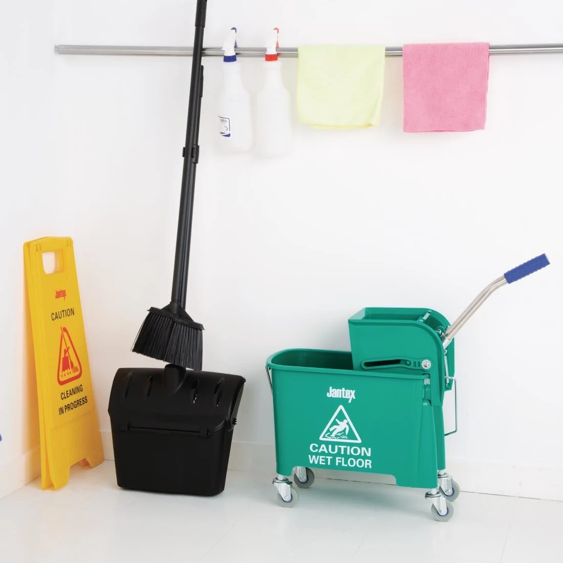 Budget 🎁 Jantex Kentucky Green Mop Bucket And Wringer 20Ltr ⭐ 7 Budget 🎁 Jantex Kentucky Green Mop Bucket And Wringer 20Ltr ⭐ - Image 7