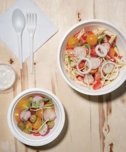 Best Pirce 🤩 Fiesta Compostable Bagasse Bowls Round (Pack Of 50) 🛒 -Cleaning & Janitorial Supplies Shop 1381680