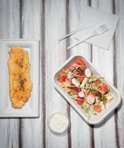 Coupon 🧨 Fiesta Compostable Bagasse Rectangular Plates 258mm (Pack Of 50) ⭐ 9 Coupon 🧨 Fiesta Compostable Bagasse Rectangular Plates 258mm (Pack Of 50) ⭐ -Cleaning & Janitorial Supplies Shop 1381718