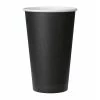 Buy 🔥 Fiesta Recyclable Coffee Cups Single Wall Black 455ml / 16oz 🌟