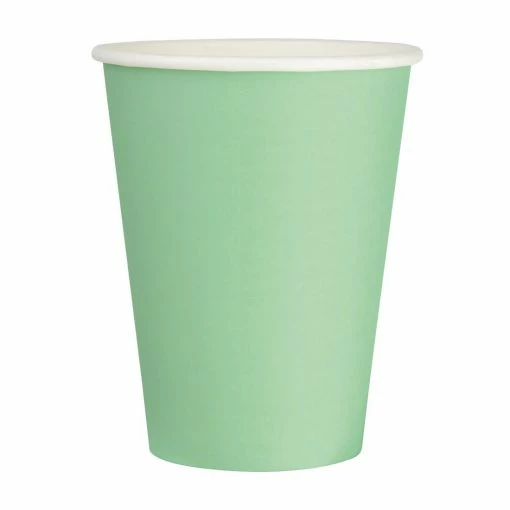 Flash Sale 🛒 Fiesta Recyclable Single Wall Takeaway Coffee Cups Turquoise 340ml / 12oz 😀 -Cleaning & Janitorial Supplies Shop 1381760
