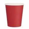 Cheapest 🔔 Fiesta Recyclable Single Wall Takeaway Coffee Cups Red 225ml / 8oz 🎁