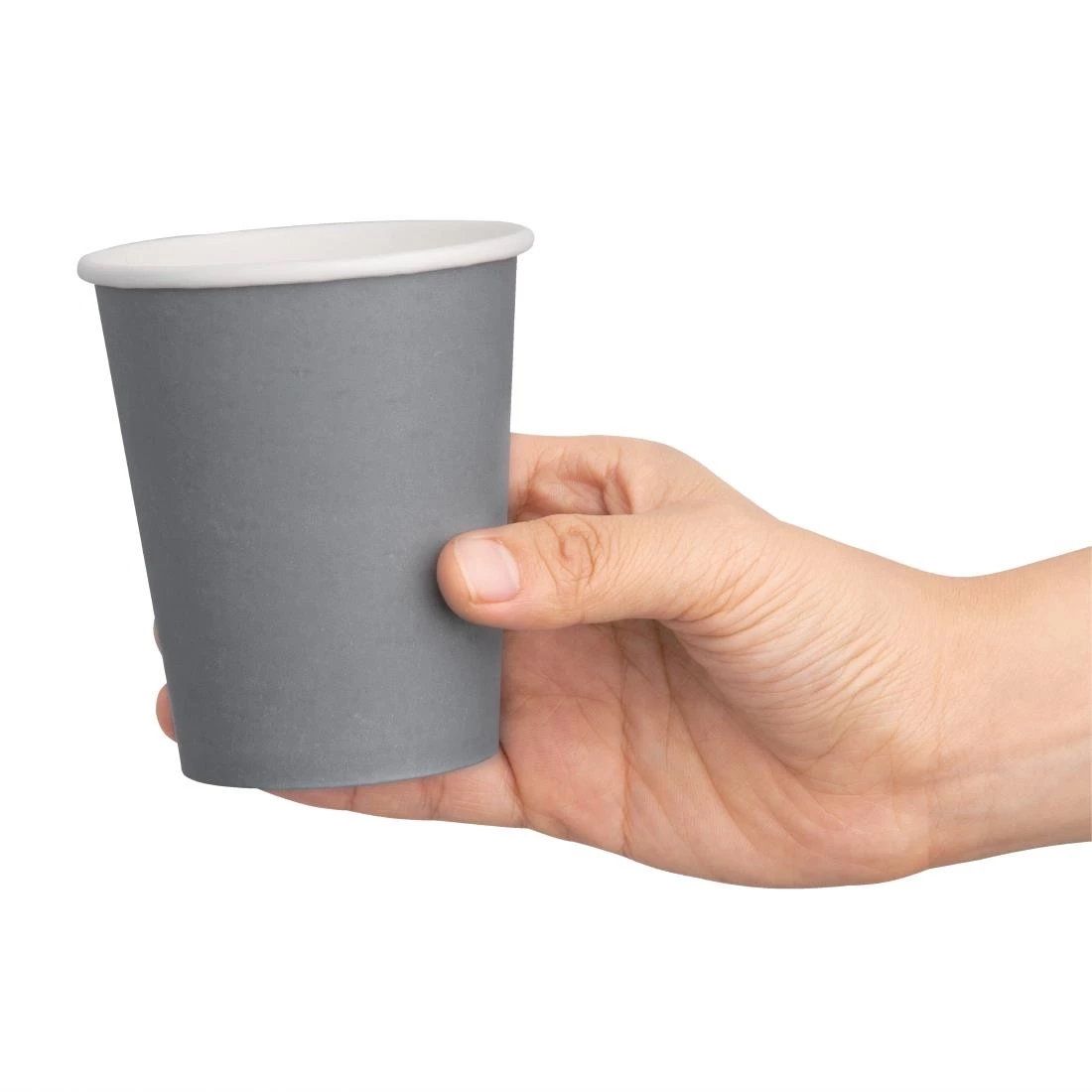 Best Sale 🥰 Fiesta Recyclable Coffee Cups Single Wall Charcoal 225ml / 8oz (Pack Of 1000) 🎁 3 Best Sale 🥰 Fiesta Recyclable Coffee Cups Single Wall Charcoal 225ml / 8oz (Pack Of 1000) 🎁 - Image 3