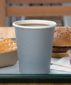 Flash Sale ⭐ Fiesta Recyclable Coffee Cups Single Wall Charcoal 225ml / 8oz 🥰 9 Flash Sale ⭐ Fiesta Recyclable Coffee Cups Single Wall Charcoal 225ml / 8oz 🥰 -Cleaning & Janitorial Supplies Shop 1381796 1