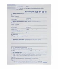 Brand new 🔔 Reliance Medical Accident Book - A4 🔥 -Cleaning & Janitorial Supplies Shop 1g0005 book new 1614