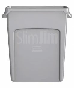 Best reviews of 👍 Rubbermaid Slim Jim Container With Venting Channels Grey 60Ltr ❤️ -Cleaning & Janitorial Supplies Shop 232693