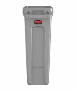Deals 👏 Rubbermaid Slim Jim Container With Venting Channels Grey 87Ltr ✨