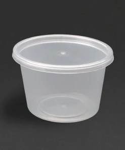 Budget 😍 Fiesta Recyclable Microwavable Deli Pot Lids (Pack Of 100) 🔔 7 Budget 😍 Fiesta Recyclable Microwavable Deli Pot Lids (Pack Of 100) 🔔 -Cleaning & Janitorial Supplies Shop 344104