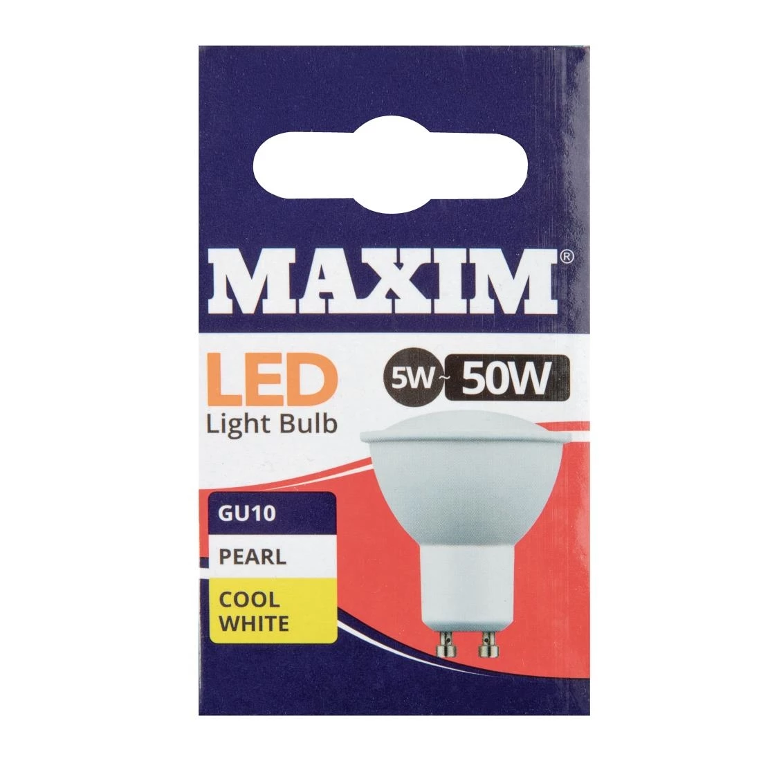 Budget 🧨 Status Maxim LED GU10 Pearl Cool White 5W (Pack Of 10) ✨ 2 Budget 🧨 Status Maxim LED GU10 Pearl Cool White 5W (Pack Of 10) ✨ - Image 2