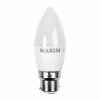 Buy 🥰 Status Maxim LED Candle Bayonet Cap Warm White 6W (Pack Of 10) 👏