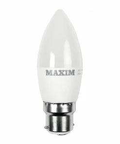 Buy 🥰 Status Maxim LED Candle Bayonet Cap Warm White 6W (Pack Of 10) 👏