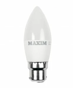Brand new 😀 Status Maxim LED Candle Bayonet Cap Cool White 6W (Pack Of 10) ✨