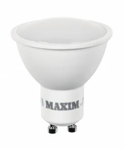 Hot Sale 👏 Status Maxim LED GU10 Pearl Warm White 5W (Pack Of 10) 🔔