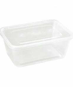 Outlet โค๏ธ Fiesta Recyclable Plastic Microwavable Containers With Lid Large 1000ml (Pack Of 250) โ๏ธ