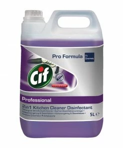 Flash Sale 🌟 Pro-Formula CIF Pro Formula 2-in-1 Cleaner And Disinfectant Concentrate 5Ltr (2 Pack) 🔔