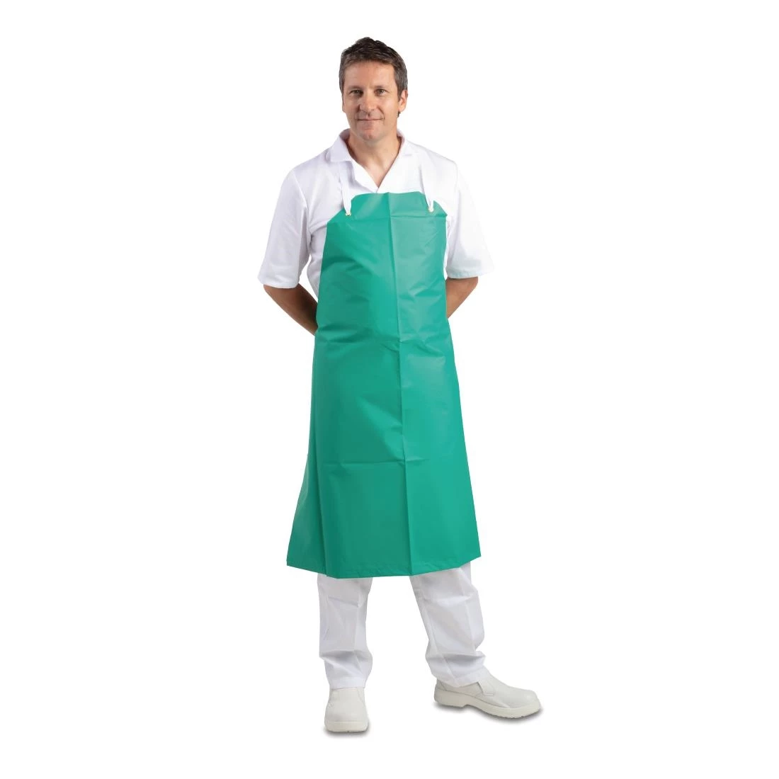 Flash Sale ๐ Whites Chefs Clothing Whites Heavy Duty Waterproof Apron Green ๐ 2 Flash Sale ๐ Whites Chefs Clothing Whites Heavy Duty Waterproof Apron Green ๐ - Image 2