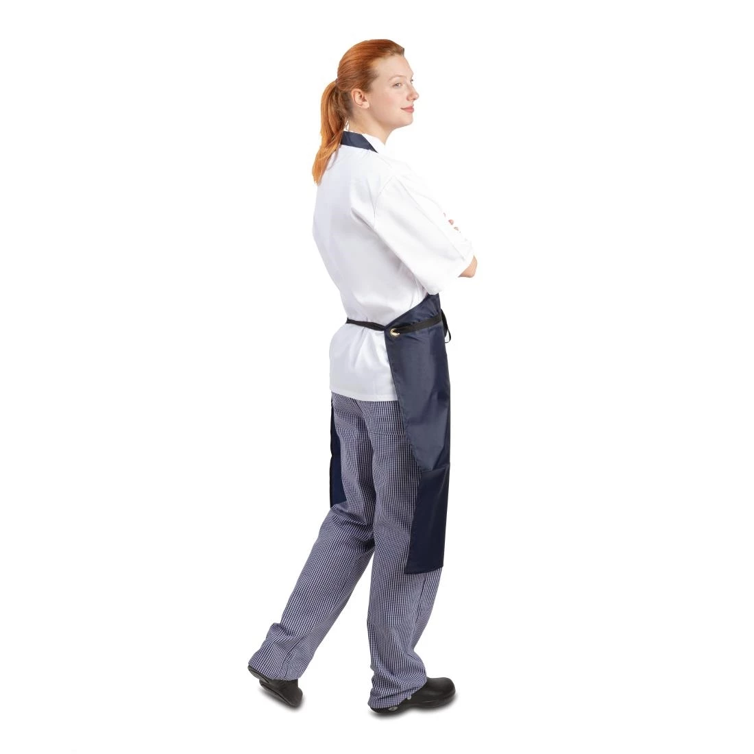 Deals ๐ Whites Chefs Clothing Whites Light Duty Waterproof Bib Apron Blue ๐ 6 Deals ๐ Whites Chefs Clothing Whites Light Duty Waterproof Bib Apron Blue ๐ - Image 6