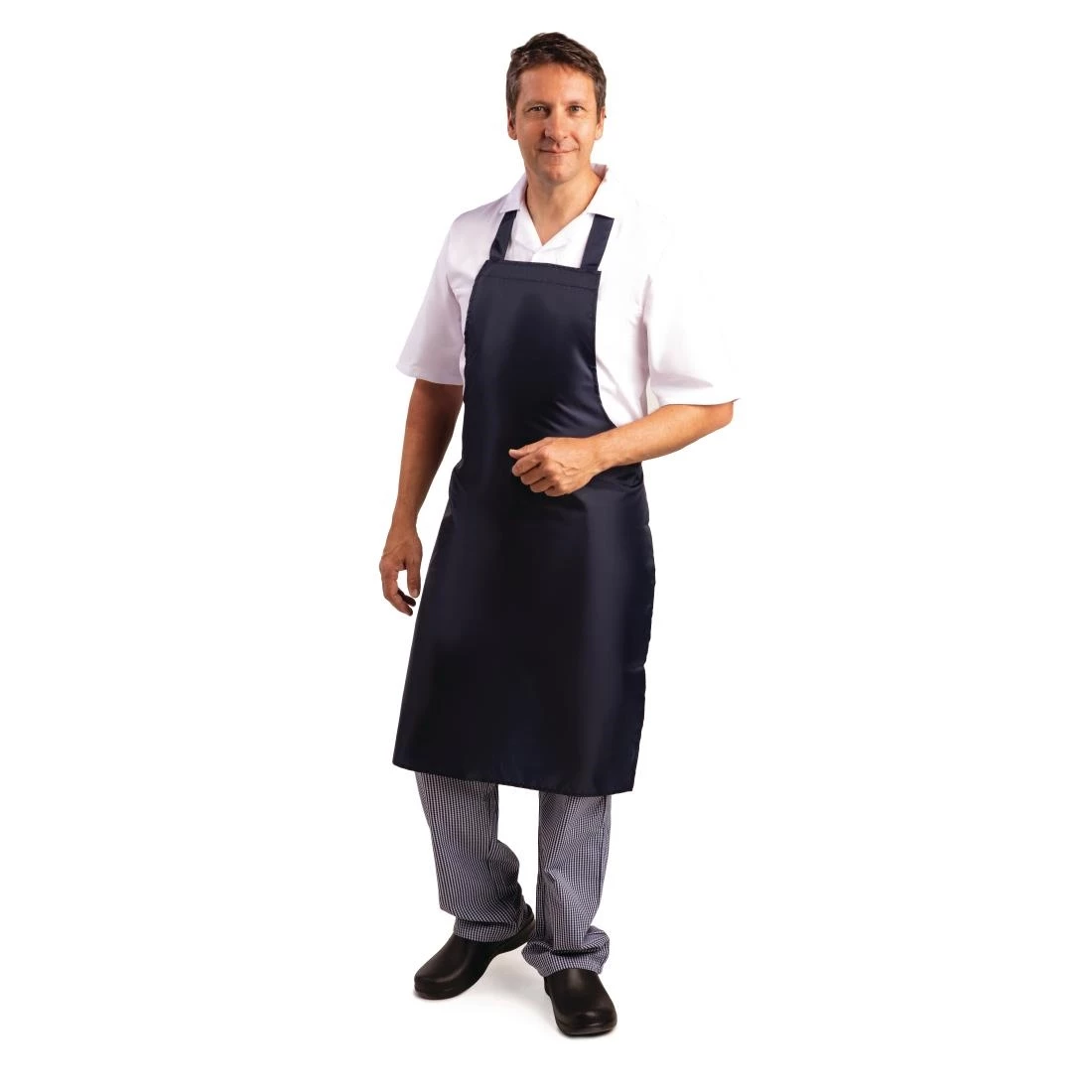 Deals ๐ Whites Chefs Clothing Whites Light Duty Waterproof Bib Apron Blue ๐ 9 Deals ๐ Whites Chefs Clothing Whites Light Duty Waterproof Bib Apron Blue ๐ - Image 9