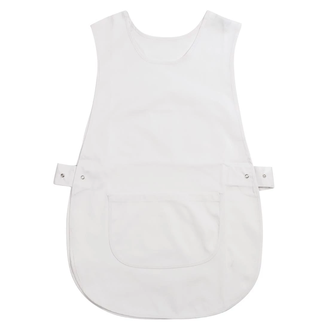 Budget ๐ Whites Chefs Clothing Whites Tabard With Pocket White ๐ 2 Budget ๐ Whites Chefs Clothing Whites Tabard With Pocket White ๐ - Image 2