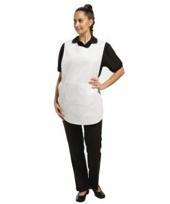 Budget ๐ Whites Chefs Clothing Whites Tabard With Pocket White ๐