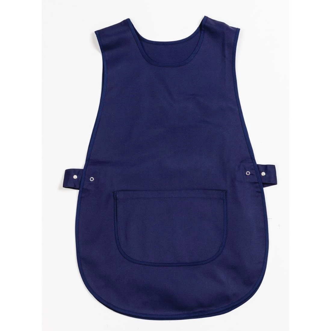 Budget 🌟 Whites Chefs Clothing Tabard With Pocket Navy Blue ❤️ 4 Budget 🌟 Whites Chefs Clothing Tabard With Pocket Navy Blue ❤️ - Image 4