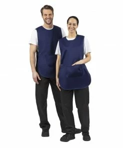 Budget 🌟 Whites Chefs Clothing Tabard With Pocket Navy Blue ❤️ 6 Budget 🌟 Whites Chefs Clothing Tabard With Pocket Navy Blue ❤️ -Cleaning & Janitorial Supplies Shop b044 whitesnew2