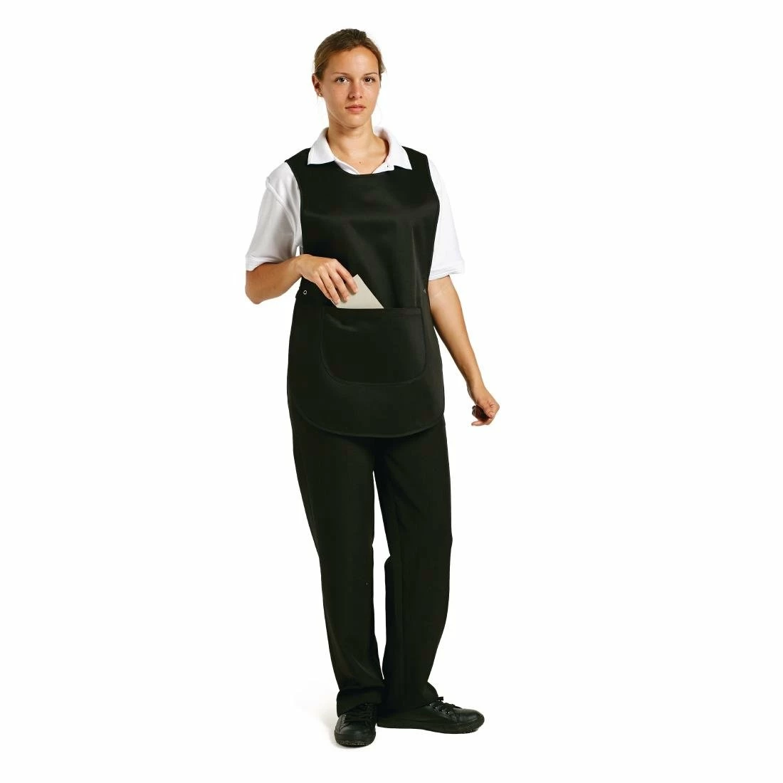 Best Sale ๐คฉ Whites Chefs Clothing Tabard With Pocket Black Small ๐ 1 Best Sale ๐คฉ Whites Chefs Clothing Tabard With Pocket Black Small ๐