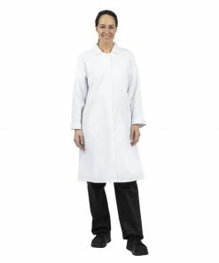 Deals 😀 Whites Chefs Clothing Whites Ladies Lab 🧥 Coat ✨