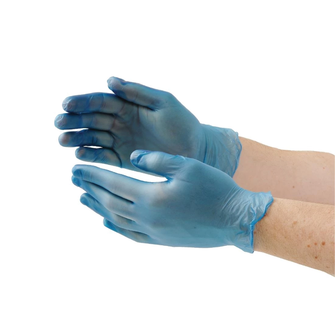 Budget ⌛ Hygiplas Vogue Powder-Free Vinyl Gloves Blue (Pack Of 100) 🛒 1 Budget ⌛ Hygiplas Vogue Powder-Free Vinyl Gloves Blue (Pack Of 100) 🛒