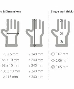 Coupon 👏 Hygiplas Vogue Powdered Vinyl Gloves Blue (Pack Of 100) 💯 -Cleaning & Janitorial Supplies Shop cb254 l cb254 m cb254 s cb254 xl