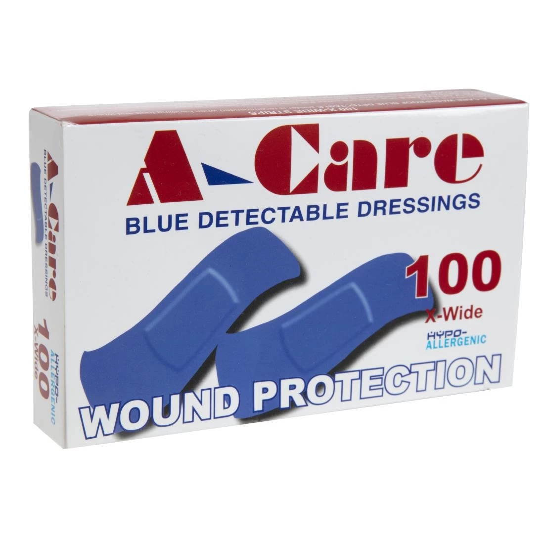 Budget ๐ Aero A-CARE DETECTABLE BLUE PLASTERS EXTRA WIDE STRIP 75X25MM - BOX 100 ๐ 1 Budget ๐ Aero A-CARE DETECTABLE BLUE PLASTERS EXTRA WIDE STRIP 75X25MM - BOX 100 ๐