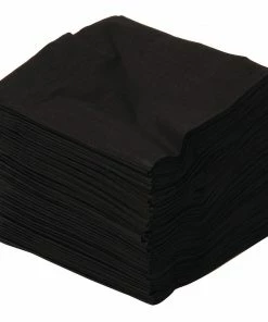 Best reviews of ✔️ Swantex Cocktail Napkin Black 25x25cm 2ply 1/4 Fold (Pack Of 2000) 🔔 -Cleaning & Janitorial Supplies Shop cb666 cocktailblack stacked 1
