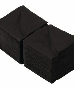 Best reviews of ✔️ Swantex Cocktail Napkin Black 25x25cm 2ply 1/4 Fold (Pack Of 2000) 🔔 -Cleaning & Janitorial Supplies Shop cb666 cocktailblack stacked