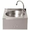 Best Sale 🎉 Basix Stainless Steel Knee Operated Hand Wash Basin ❤️