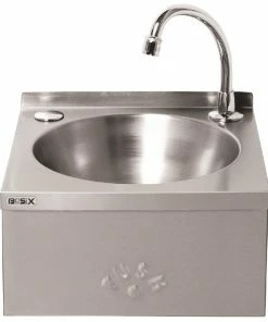 Best Sale 🎉 Basix Stainless Steel Knee Operated Hand Wash Basin ❤️