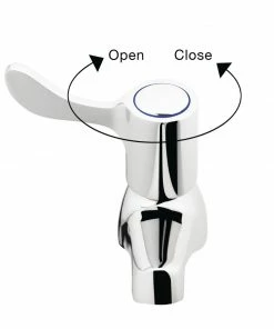 New 😍 Vogue Lever Basin Taps (Pack Of 2) 🧨 -Cleaning & Janitorial Supplies Shop cc344 levertapspair4