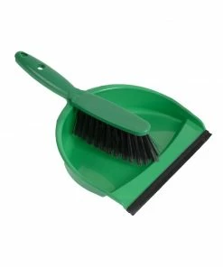 Cheap ⭐ Jantex Soft Dustpan And Brush Set Green 🧨