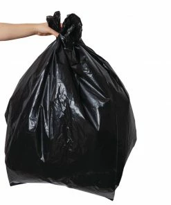 Discount 🎁 Jantex Large Extra Heavy-Duty Black Bin Bags 160Ltr (Pack Of 100) 🤩 -Cleaning & Janitorial Supplies Shop cd508 hands