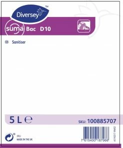 Best reviews of 😍 Diversey Suma Bac D10 Cleaner And Sanitiser Concentrate 5Ltr (Pack Of 2) 🎉 11 Best reviews of 😍 Diversey Suma Bac D10 Cleaner And Sanitiser Concentrate 5Ltr (Pack Of 2) 🎉 -Cleaning & Janitorial Supplies Shop cd517 label